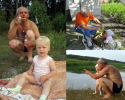 26. Дедушка и внучка - родные души! 26. Дедушка и внучка - родные души!